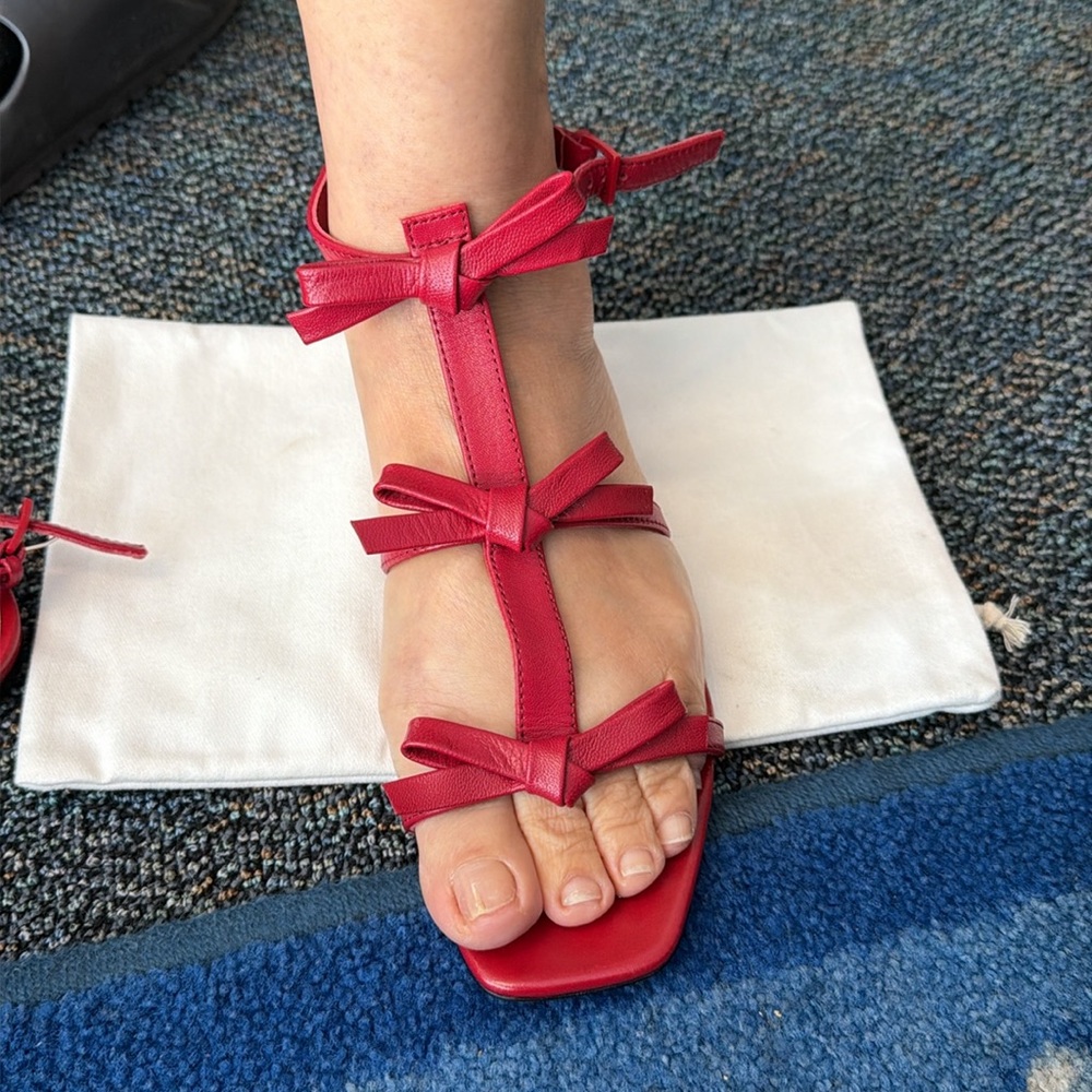 Valentino Garavani French bows gladiator sandals - Picture 5 of 6